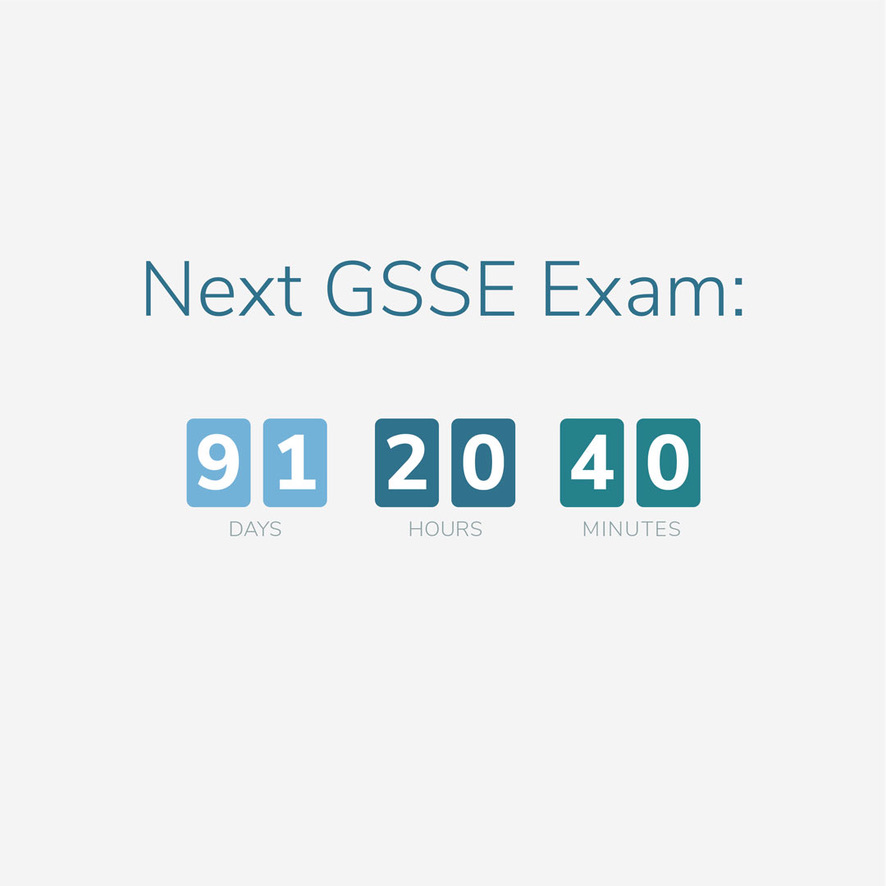 Primary Anatomy GSSE Study Plan Informing GSSE candidates about the November 2020 GSSE exam