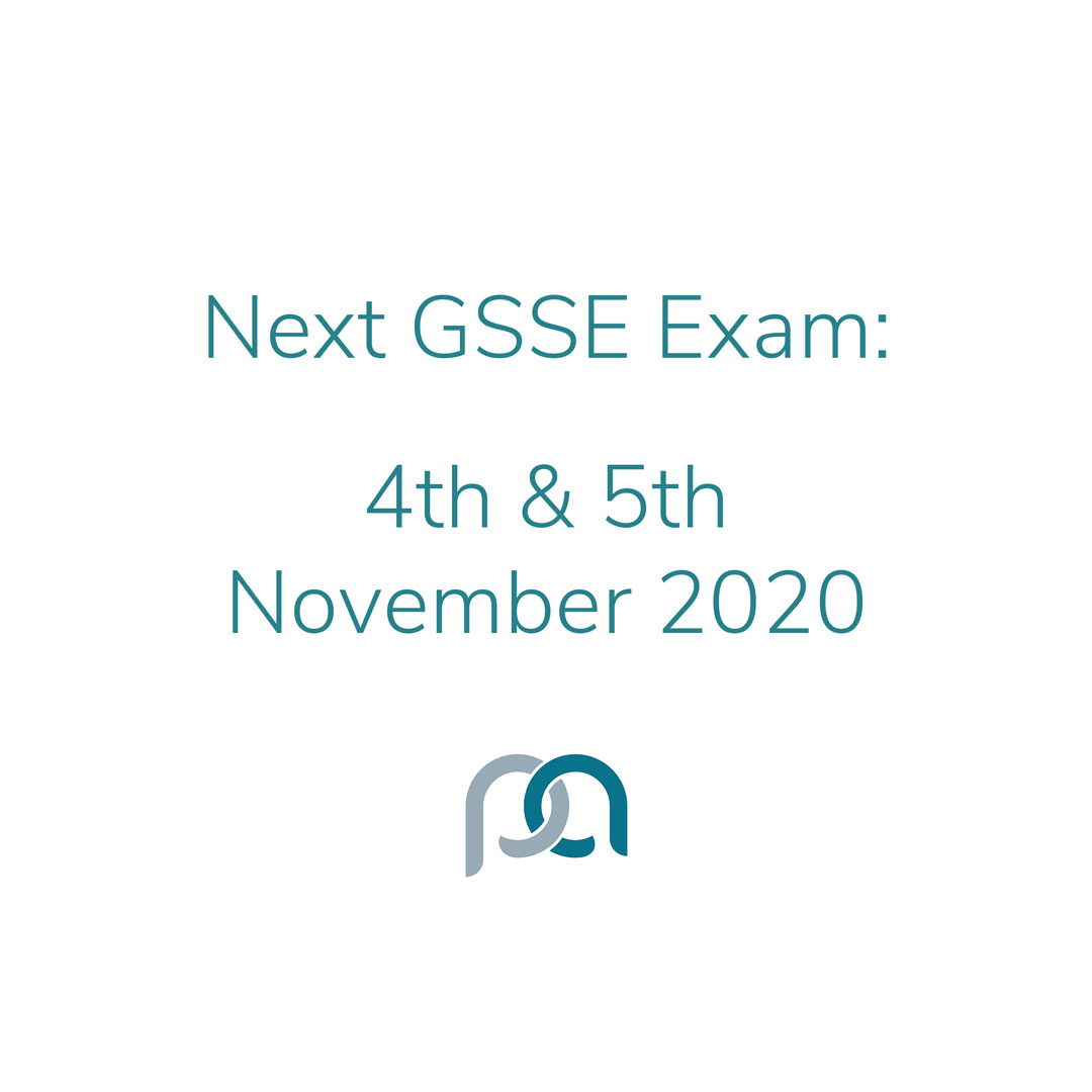 GSSE Registration Next GSSE exam and registration date