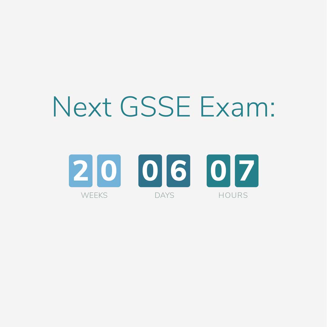 RACS GSSE Back up and Running! RACS announcement about the GSSE exam