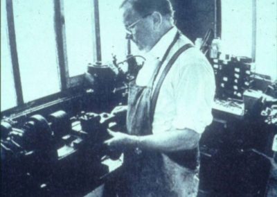 Historical photo of Sir John Charnley - Professor of Orthopaedic Surgery - Inventor of the modern total hip replacement