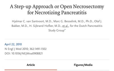 Necrotizing pancreatitis – NEJM