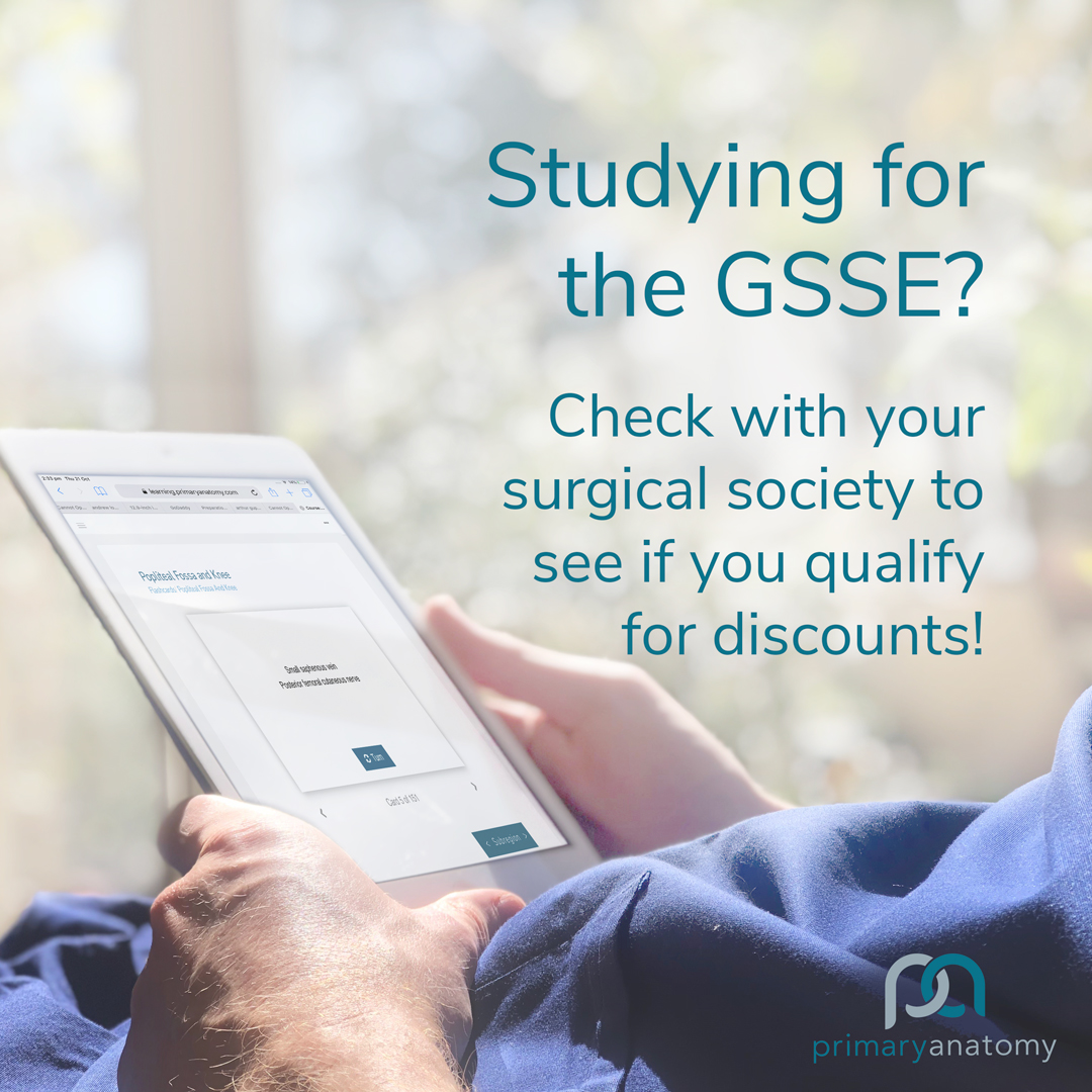 Primary Anatomy for the Generic Surgical Sciences Exam (GSSE) –
