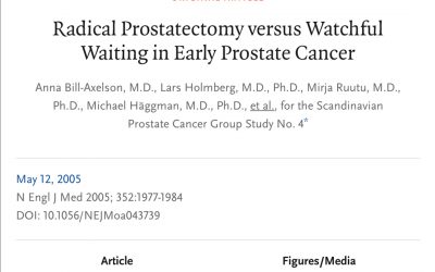 Radical Prostatectomy in Early Prostate Cancer